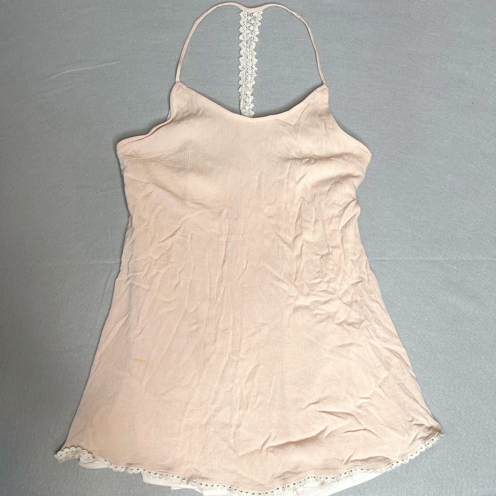 Light Pink‎ Long Tank Top 2000s Fairy